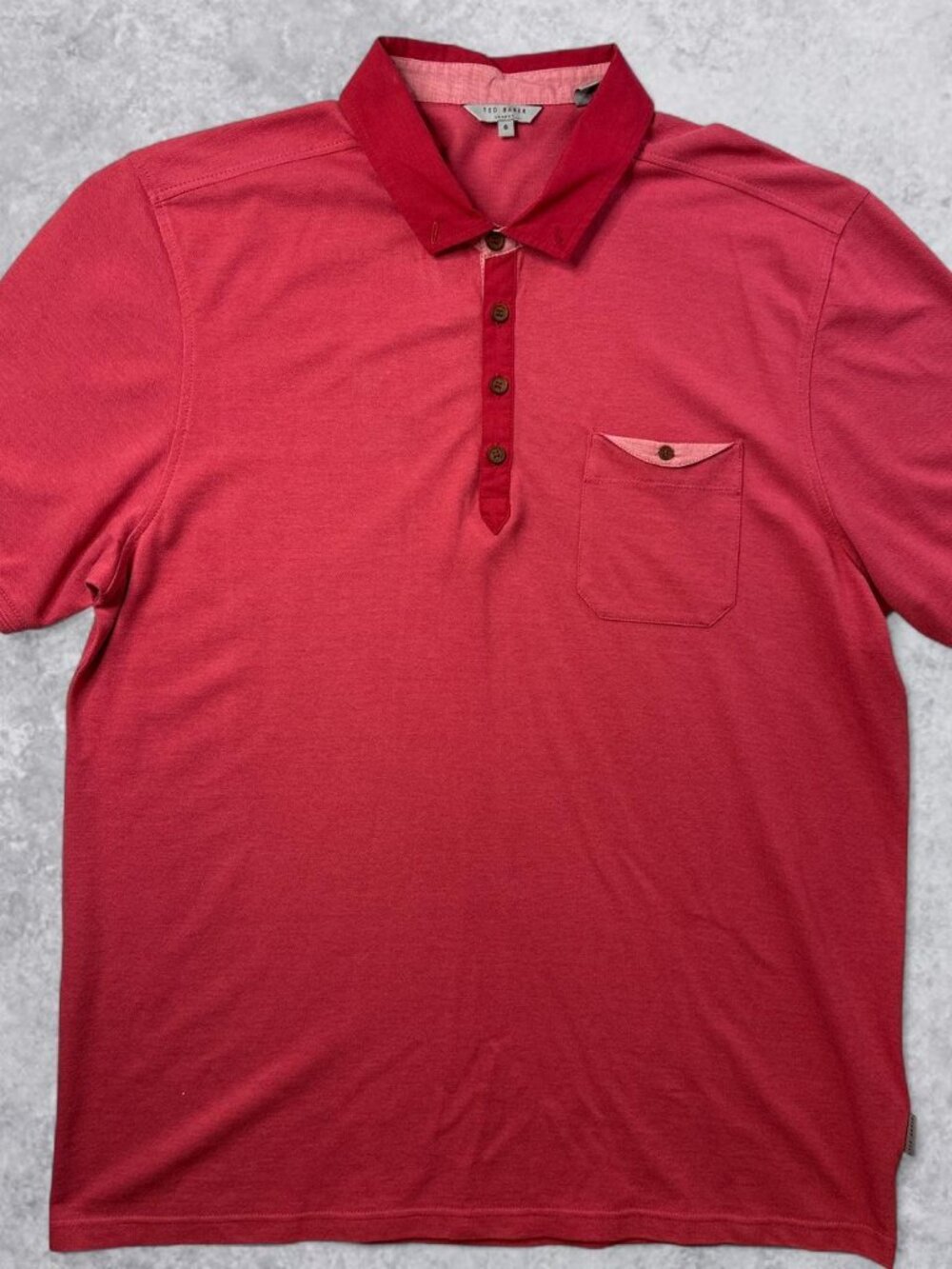 Ted Baker Men's Size 6 Polo Shirt